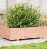 VidaXL Plantenbak 90x60x26,5 cm massief douglashout