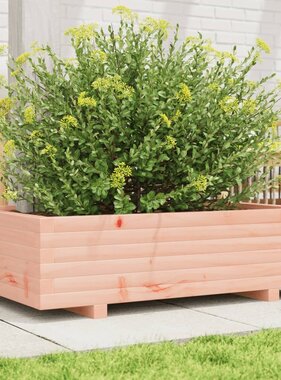 VidaXL Plantenbak 90x60x26,5 cm massief douglashout