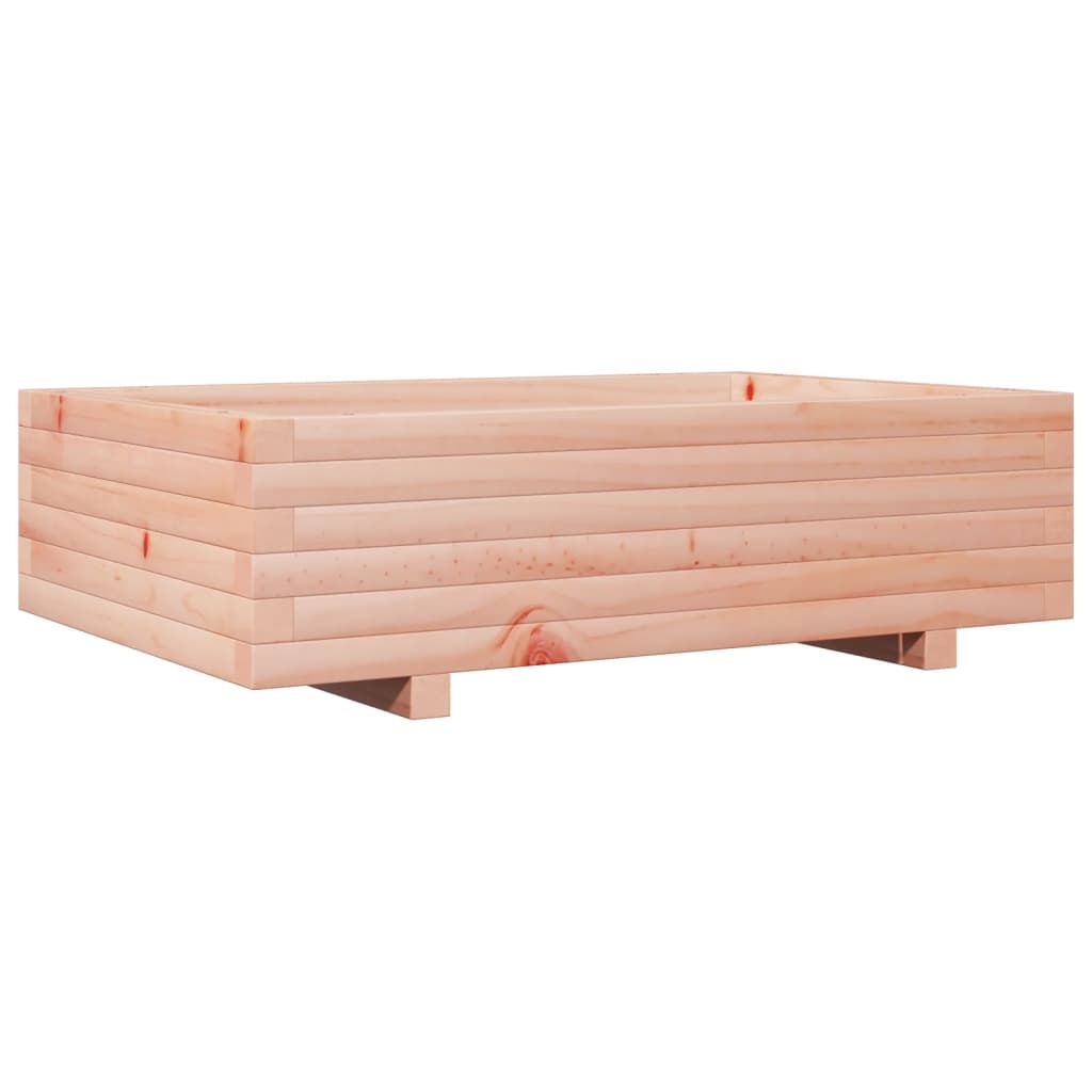 VidaXL Plantenbak 90x60x26,5 cm massief douglashout