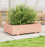 VidaXL Plantenbak 90x60x26,5 cm massief douglashout