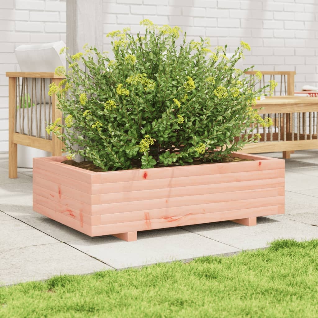 VidaXL Plantenbak 90x60x26,5 cm massief douglashout