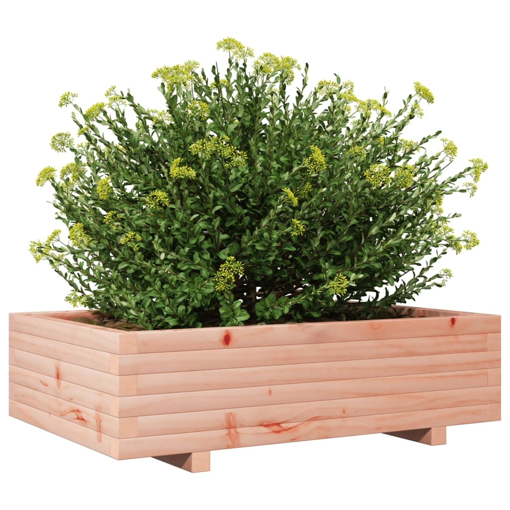 VidaXL Plantenbak 90x60x26,5 cm massief douglashout