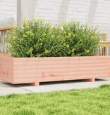VidaXL Plantenbak 110x40x26,5 cm massief douglashout
