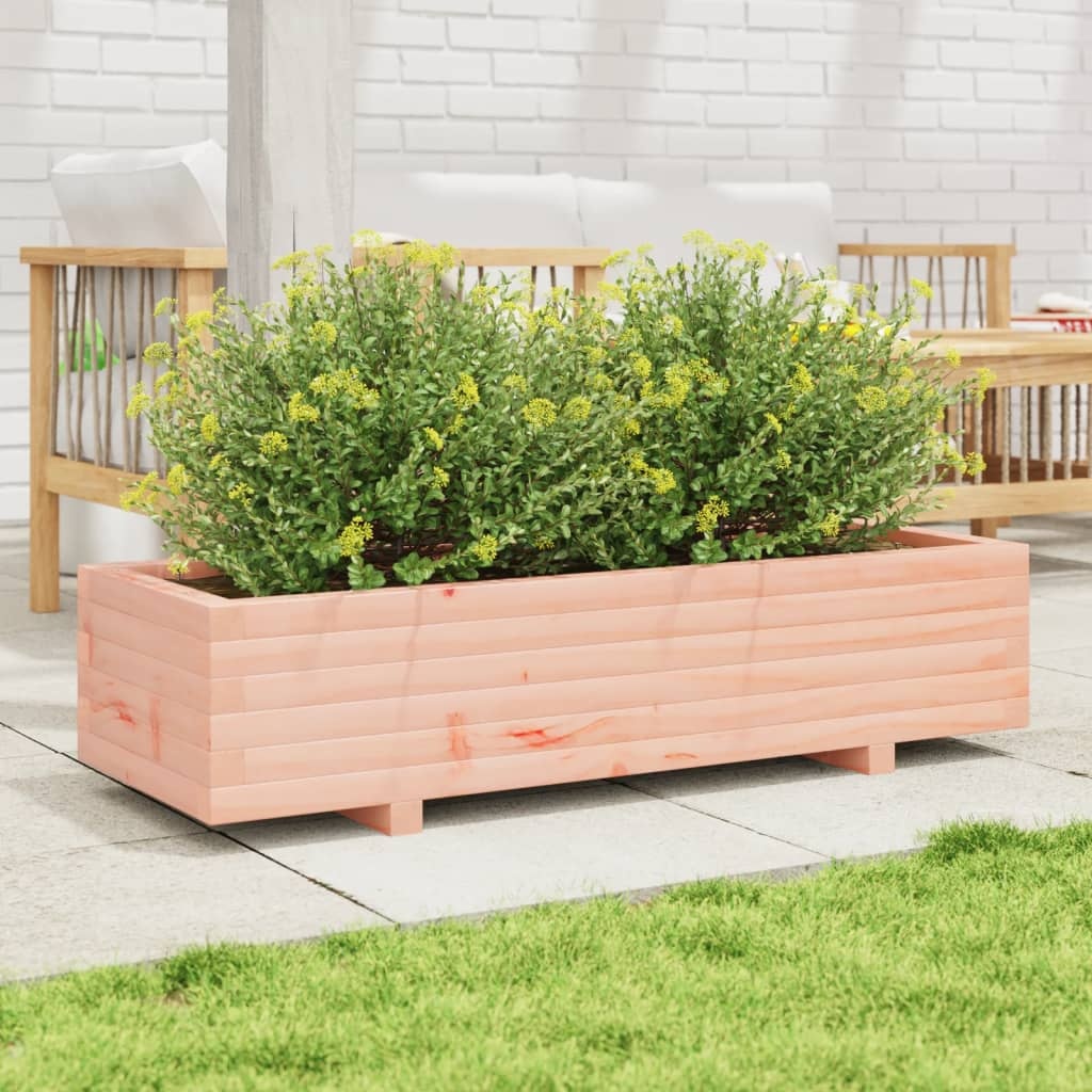 VidaXL Plantenbak 110x40x26,5 cm massief douglashout