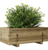VidaXL Plantenbak 70x40x26,5 cm geïmpregneerd grenenhout
