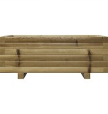 VidaXL Plantenbak 70x40x26,5 cm geïmpregneerd grenenhout