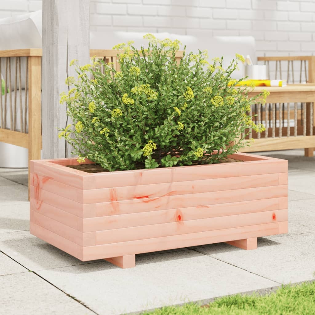 VidaXL Plantenbak 70x40x26,5 cm massief douglashout