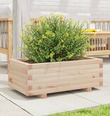 VidaXL Plantenbak 70x40x26,5 cm massief grenenhout