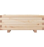 VidaXL Plantenbak 70x40x26,5 cm massief grenenhout