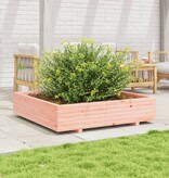 VidaXL Plantenbak 110x110x26,5 cm massief douglashout