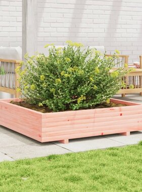 VidaXL Plantenbak 110x110x26,5 cm massief douglashout