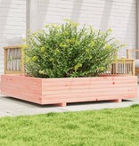 VidaXL Plantenbak 110x110x26,5 cm massief douglashout