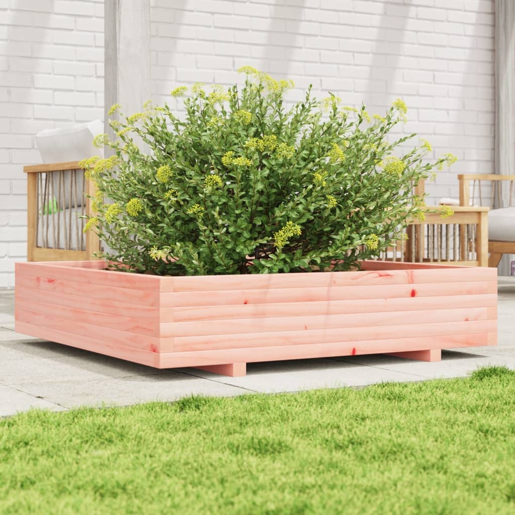 VidaXL Plantenbak 110x110x26,5 cm massief douglashout