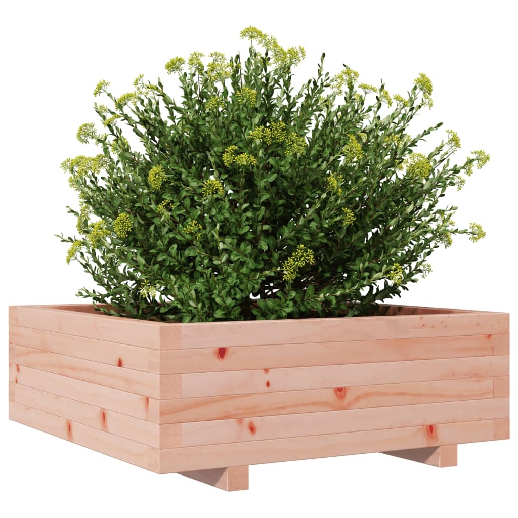 VidaXL Plantenbak 70x70x26,5 cm massief douglashout