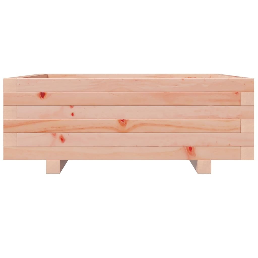 VidaXL Plantenbak 70x70x26,5 cm massief douglashout
