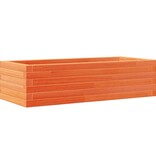 VidaXL Plantenbak 90x40x23 cm massief grenenhout wasbruin