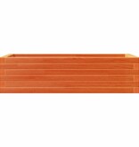 VidaXL Plantenbak 90x40x23 cm massief grenenhout wasbruin