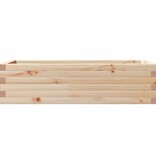 VidaXL Plantenbak 90x40x23 cm massief grenenhout