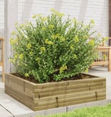 VidaXL Plantenbak 80x80x23 cm geïmpregneerd grenenhout