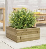 VidaXL Plantenbak 50x50x23 cm geïmpregneerd grenenhout