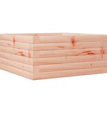 VidaXL Plantenbak 50x50x23 cm massief douglashout