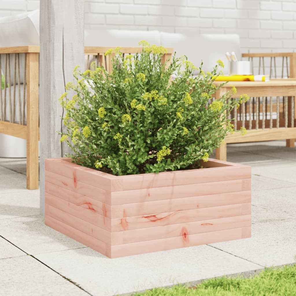 VidaXL Plantenbak 50x50x23 cm massief douglashout