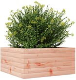 VidaXL Plantenbak 50x50x23 cm massief douglashout