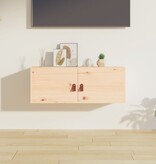 VidaXL Wandkast 80x30x30 cm massief grenenhout