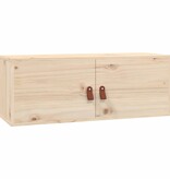 VidaXL Wandkast 80x30x30 cm massief grenenhout
