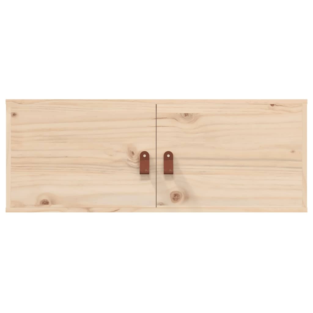 VidaXL Wandkast 80x30x30 cm massief grenenhout