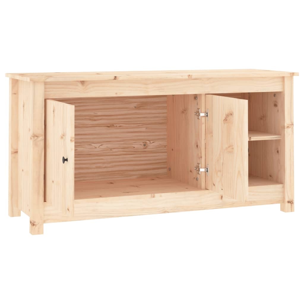 VidaXL Tv-meubel 103x36,5x52 cm massief grenenhout