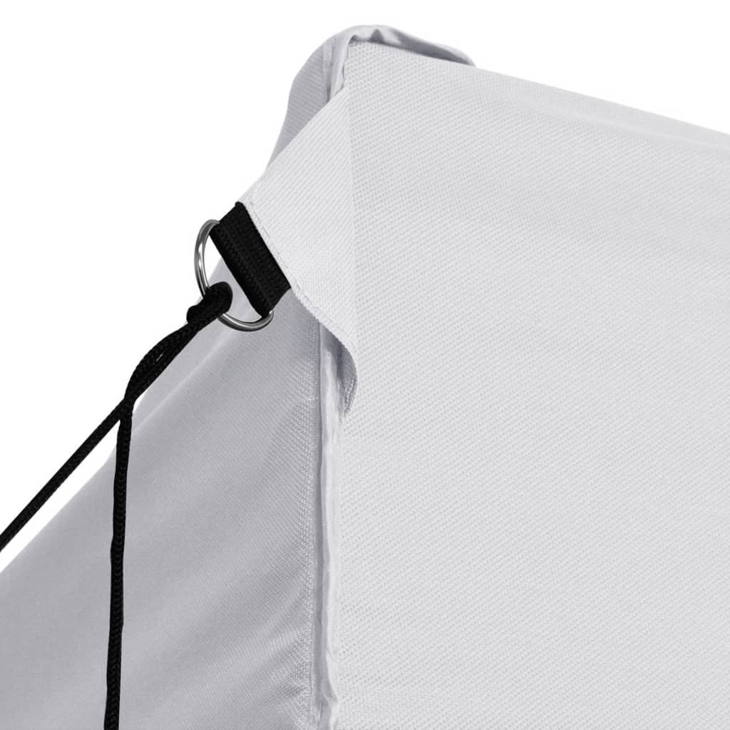 VidaXL Partytent met 3 zijwanden inklapbaar 3x4,5 m wit