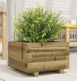 VidaXL Plantenbak 40x40x26,5 cm geïmpregneerd grenenhout