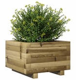 VidaXL Plantenbak 40x40x26,5 cm geïmpregneerd grenenhout
