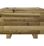 VidaXL Plantenbak 40x40x26,5 cm geïmpregneerd grenenhout