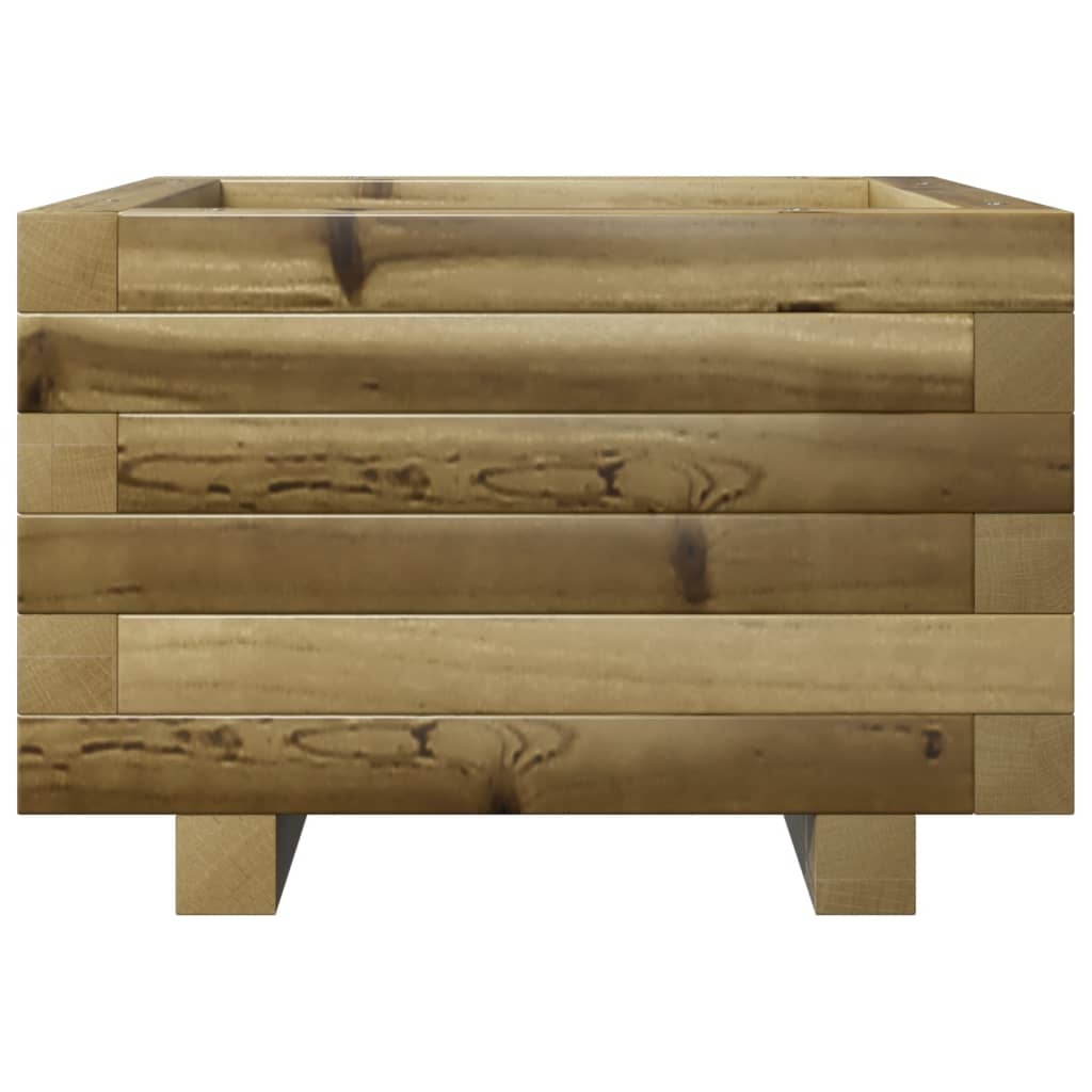 VidaXL Plantenbak 40x40x26,5 cm geïmpregneerd grenenhout