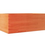 VidaXL Plantenbak 110x60x45,5 cm massief grenenhout wasbruin