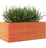 VidaXL Plantenbak 110x60x45,5 cm massief grenenhout wasbruin