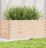 VidaXL Plantenbak 110x60x45,5 cm massief grenenhout