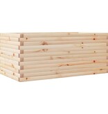 VidaXL Plantenbak 110x60x45,5 cm massief grenenhout