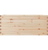 VidaXL Plantenbak 110x60x45,5 cm massief grenenhout