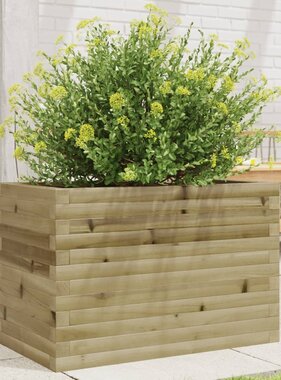 VidaXL Plantenbak 70x40x45,5 cm geïmpregneerd grenenhout