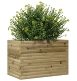 VidaXL Plantenbak 70x40x45,5 cm geïmpregneerd grenenhout