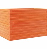 VidaXL Plantenbak 70x40x45,5 cm massief grenenhout wasbruin