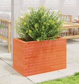 VidaXL Plantenbak 70x40x45,5 cm massief grenenhout wasbruin