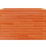 VidaXL Plantenbak 70x40x45,5 cm massief grenenhout wasbruin