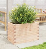 VidaXL Plantenbak 70x40x45,5 cm massief grenenhout
