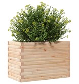 VidaXL Plantenbak 70x40x45,5 cm massief grenenhout