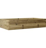 VidaXL Plantenbak 110x60x23 cm geïmpregneerd grenenhout