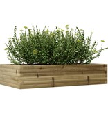 VidaXL Plantenbak 110x60x23 cm geïmpregneerd grenenhout